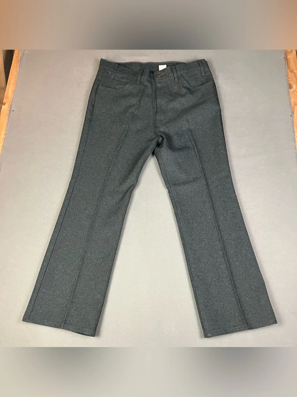 Vintage Levi's 517 Bootcut Pants Mens 38x30 Dacron Polyester USA (Lot Of 3).